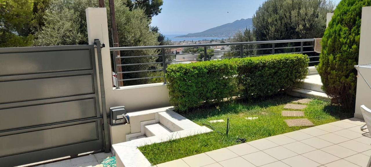 Lena'S Fresh Studio Near The Airport With Seaview Loútsa Exterior foto