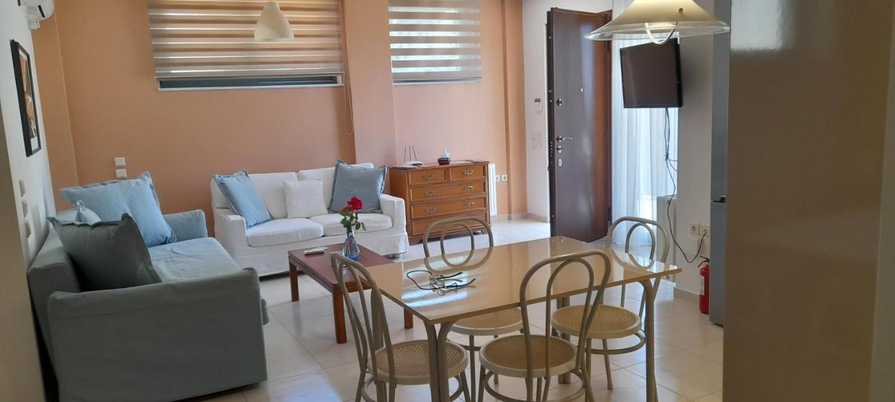 Lena'S Fresh Studio Near The Airport With Seaview Loútsa Exterior foto